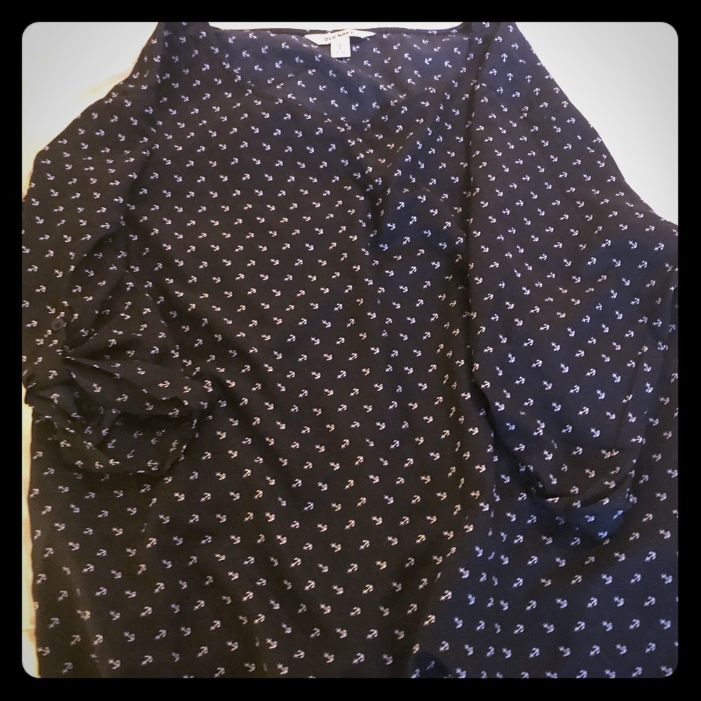 Old Navy, Lg, silky 3/4 sleeve top